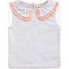Pleated Tennis Tank in Purple/Pink - Tank Tops - 1 - thumbnail