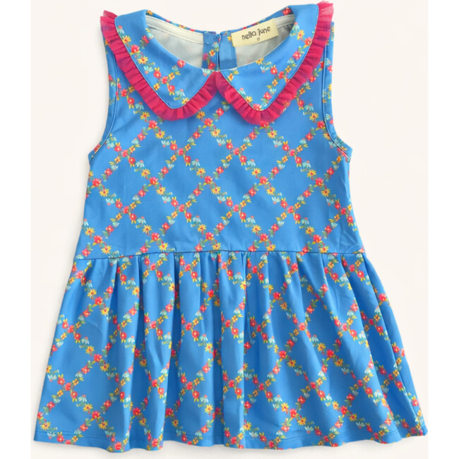 Performance Tennis Dress in Watercolor Floral