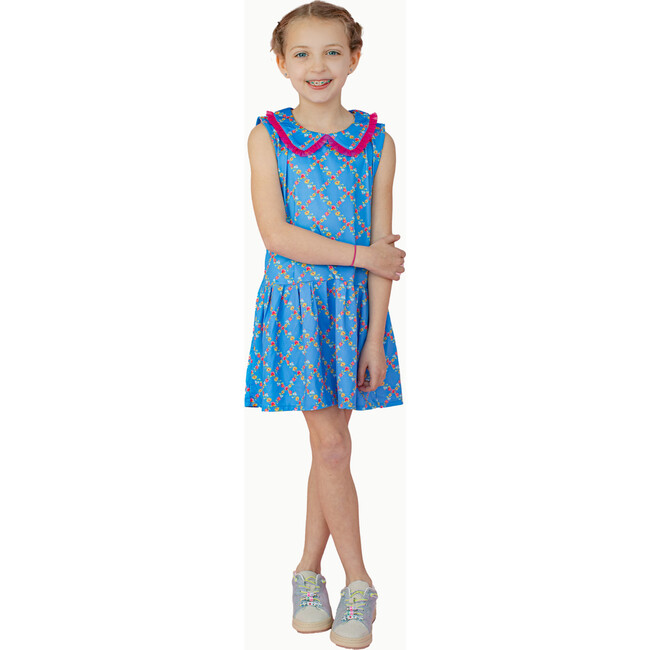 Performance Tennis Dress in Watercolor Floral