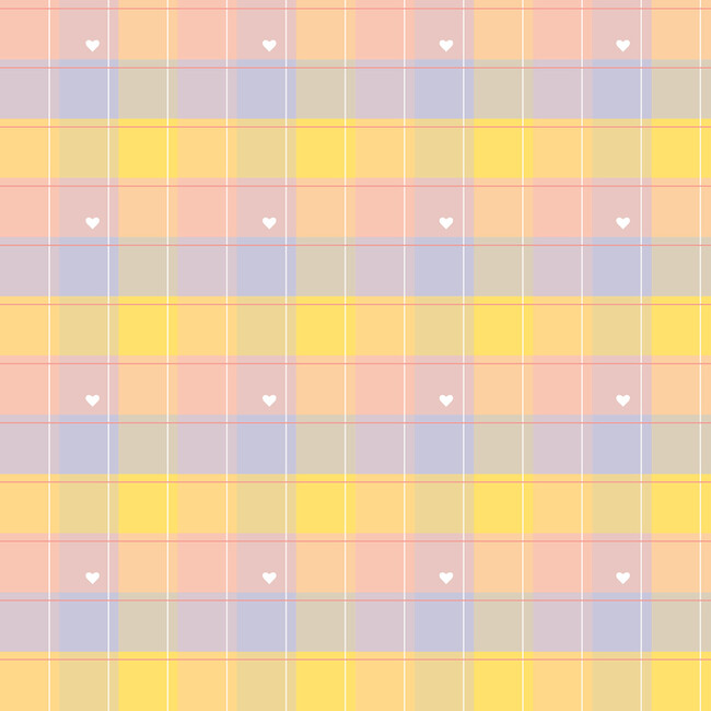 Midi Skirt in Pastel Plaid - Skirts - 3