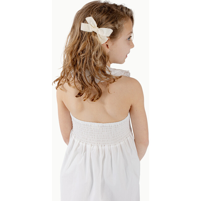 Picnic Dress in White - Dresses - 4