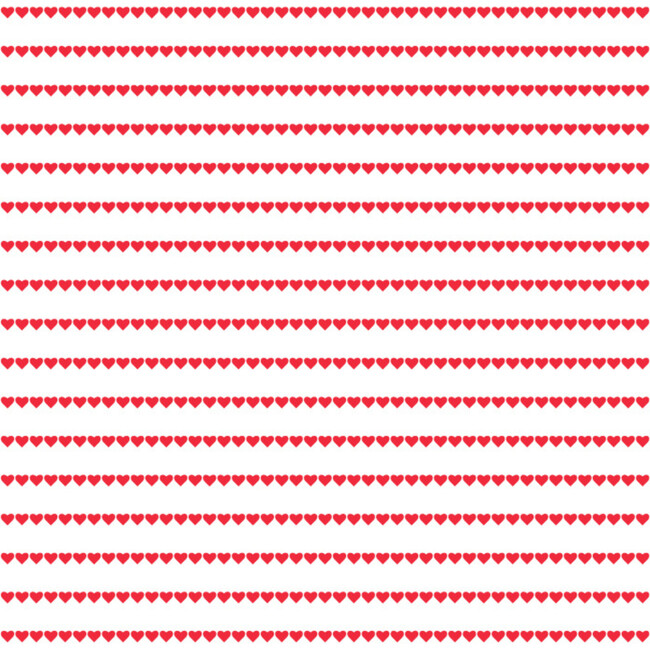 Eyelet Lace Tank in Red Heart Stripe - Tank Tops - 3