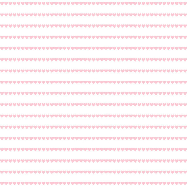 Eyelet Lace Tank in Pink Heart Stripe - Tank Tops - 4