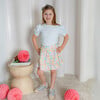 Circle Skirt in Rainbow Doodle - Skirts - 3 - thumbnail