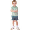 Boys' Court Shorts in Mallard Green - Shorts - 2 - thumbnail
