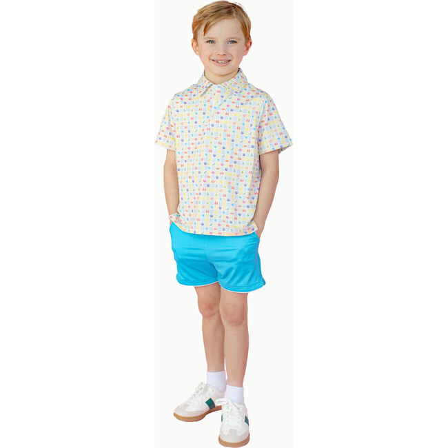 Boys' Performance Polo in Sea Life