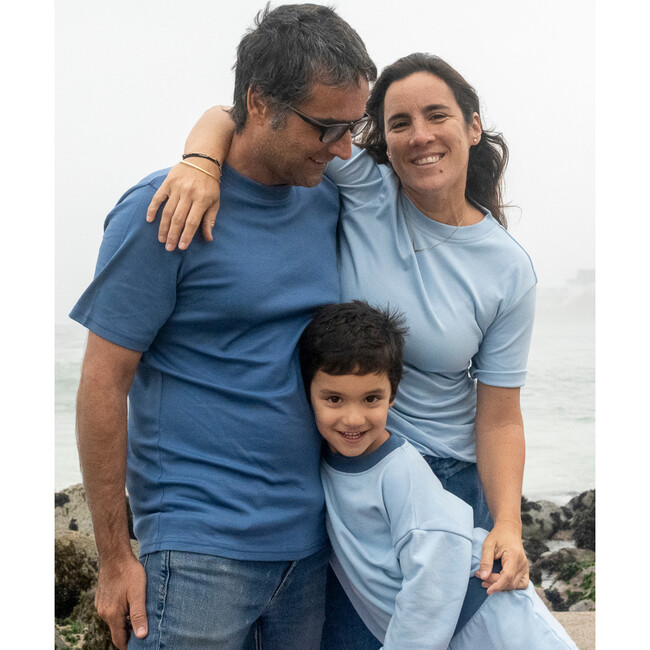 Solid T-shirts, Navy Blue