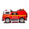 24V Freddo Fire Truck 2-Seater Ride on - Ride-Ons - 1 - thumbnail
