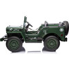 24V Military Willy Jeep 3 Seater Electric Ride on (Green) - Ride-Ons - 3