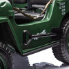 24V Military Willy Jeep 3 Seater Electric Ride on (Green) - Ride-Ons - 8