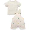 Broderie Overall & Tee Set Llama Broderie - Mixed Apparel Set - 1 - thumbnail