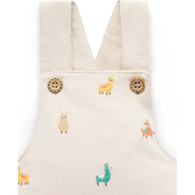Broderie Overall & Tee Set Llama Broderie