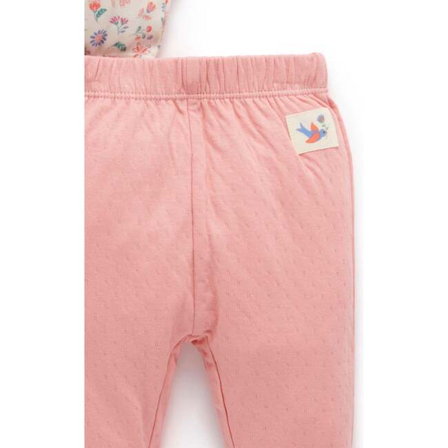 3 Piece Short Sleeve Gift Set Flor Print - Mixed Apparel Set - 3