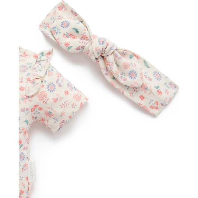 3 Piece Short Sleeve Gift Set Flor Print - Mixed Apparel Set - 4