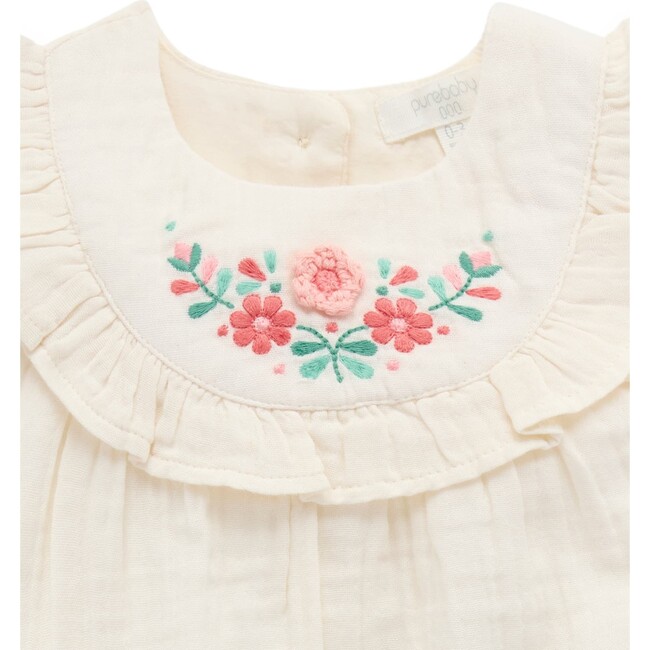 Embroidered Set Silhouette Print - Mixed Apparel Set - 4