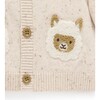 Fiesta Friends Knit Cardigan Sand Neppy - Cardigans - 5