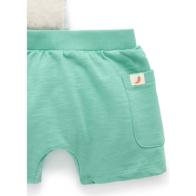 Small Bites Tee & Short Set Iguana - Mixed Apparel Set - 4