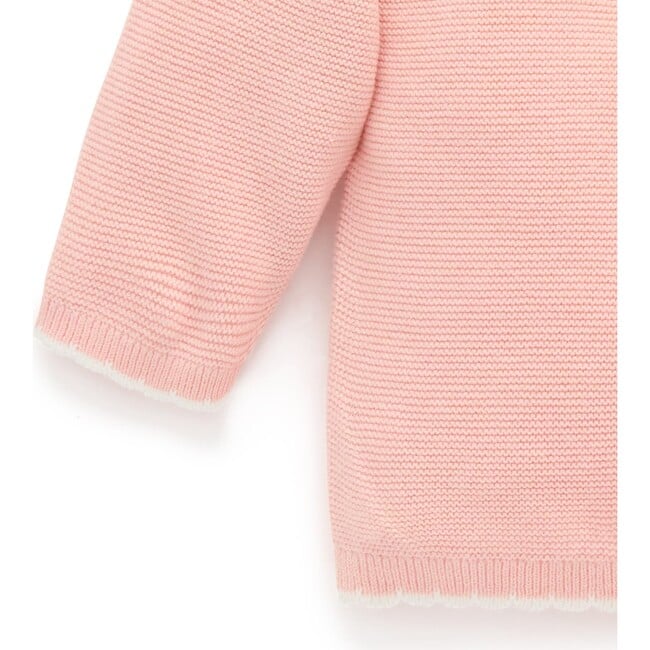 Embroidered Frida Knit Sweater Guava Melange - Sweaters - 4