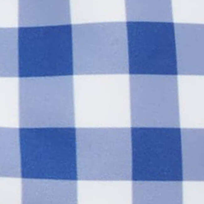 Board Short & Rash Guard Swim Set Marine Gingham - Two Pieces - 6