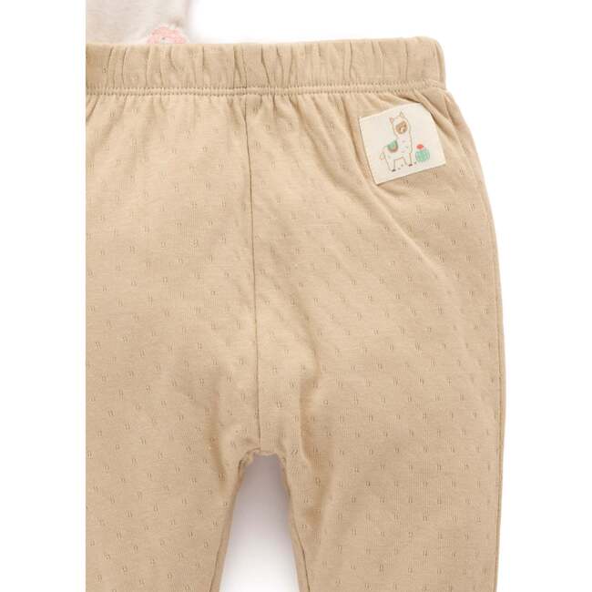 3 Piece Short Sleeve Gift Set Little Llama Print - Mixed Apparel Set - 3