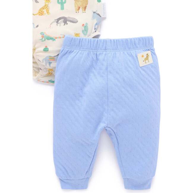 3 Piece Short Sleeve Gift Set Animal Fiesta Print - Mixed Apparel Set - 3