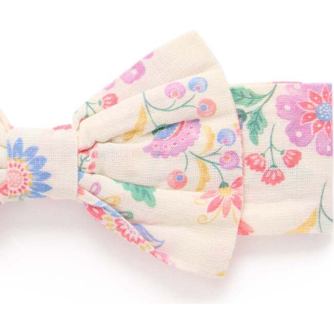 Linen Blend Dress & Headband Mexican Floral - Dresses - 5