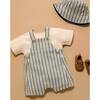 Striped Overalls Iguana Stripe - Rompers - 5
