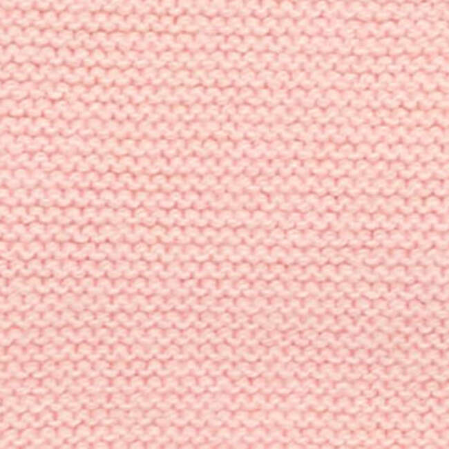 Scalloped Knit Cardigan Guava Melange - Cardigans - 6