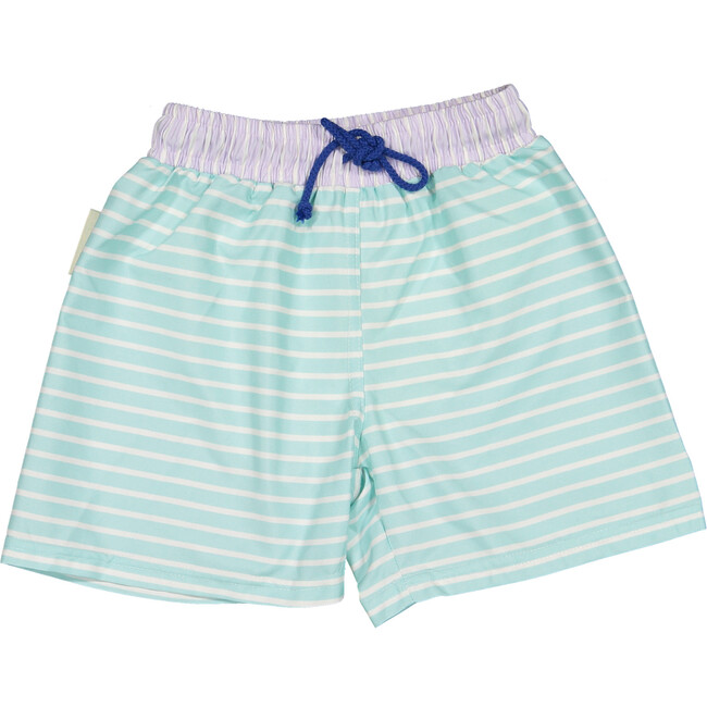 Men´s pastel stripes swim shorts