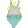 Water garden smocked swimsuit - One Pieces - 2
