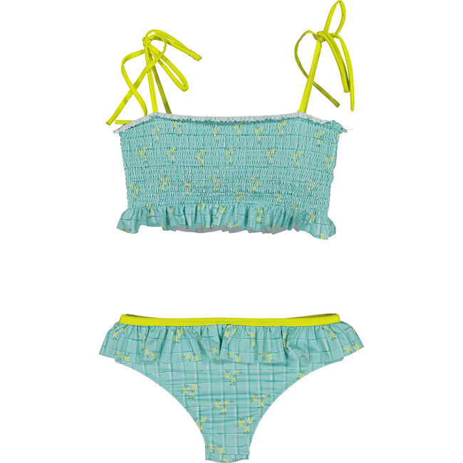 Water garden smocked set