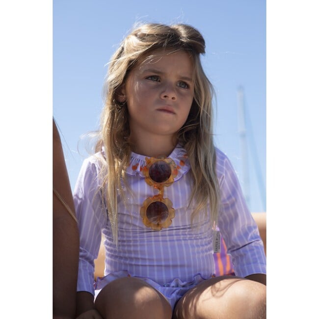 Lavander cherry t-shirt - Rash Guards - 4