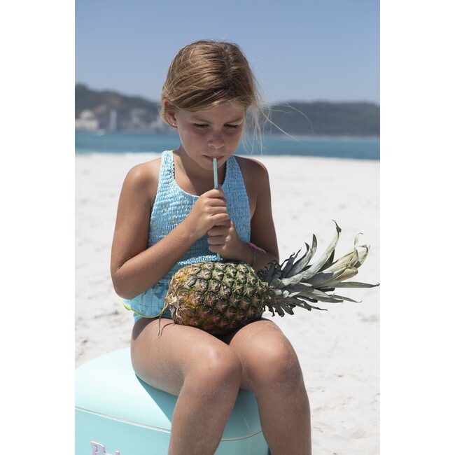 Water garden smocked swimsuit - One Pieces - 6