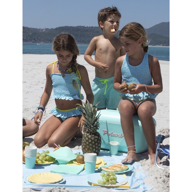 Water garden smocked set - Two Pieces - 8