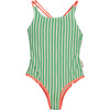 Pop stripes swimsuit - One Pieces - 1 - thumbnail