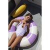 Lavander cherry swimsuit - One Pieces - 3
