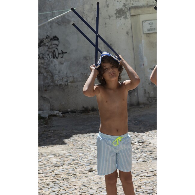 Sunny blue classic swim shorts - Swim Trunks - 3