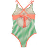Pop stripes swimsuit - One Pieces - 2 - thumbnail
