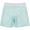 Pastel stripes surfer swim shorts - Swim Trunks - 2