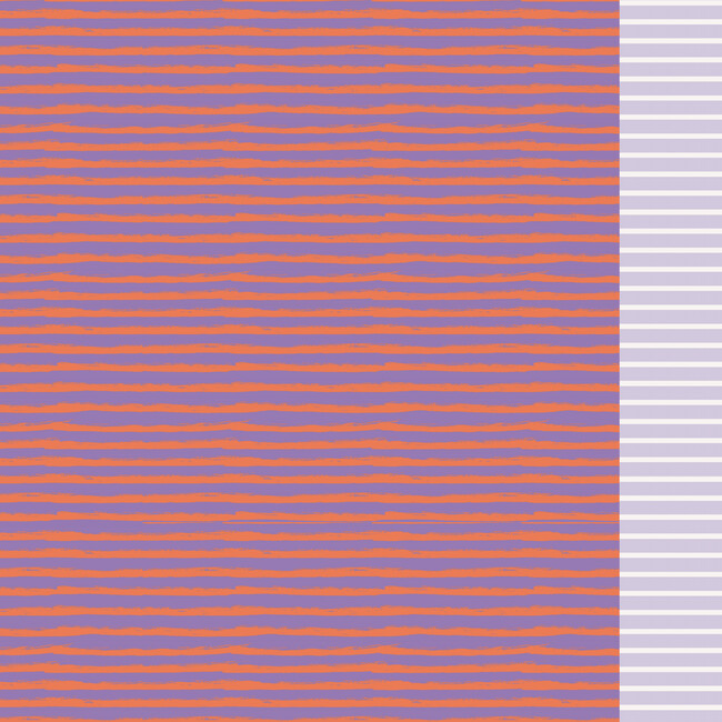 Lavander stripes surfer swim shorts - Swim Trunks - 8