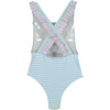 Pastel stripes swimsuit - One Pieces - 2 - thumbnail