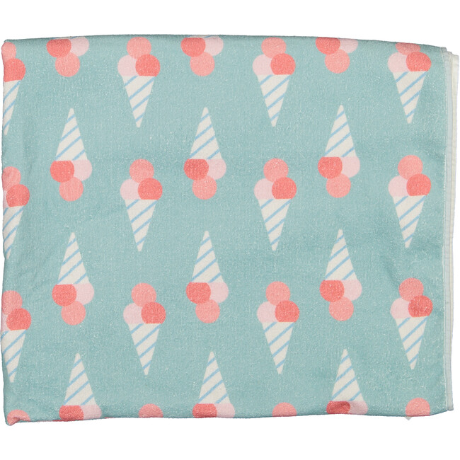 Ice cream dream large beach towel