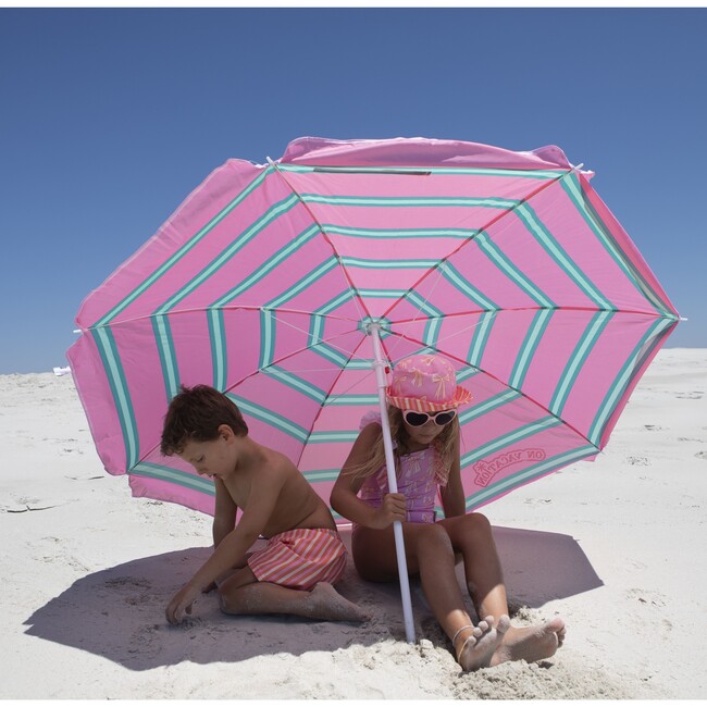 Beach stripes classic swim shorts - Swim Trunks - 7