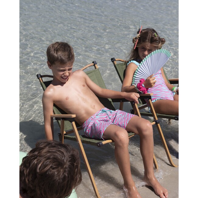 Minty waves surfer swim shorts - Swim Trunks - 3