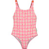 Gingham stars swimsuit - One Pieces - 1 - thumbnail