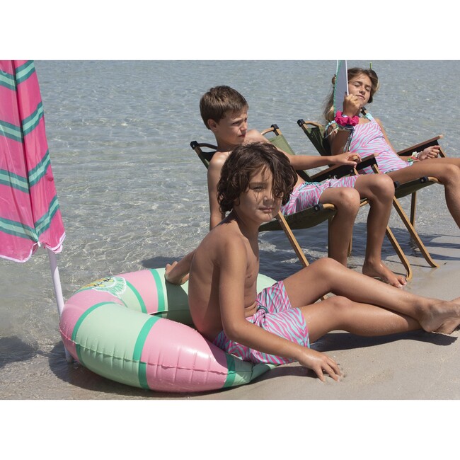 Minty waves classic swim shorts - Swim Trunks - 4