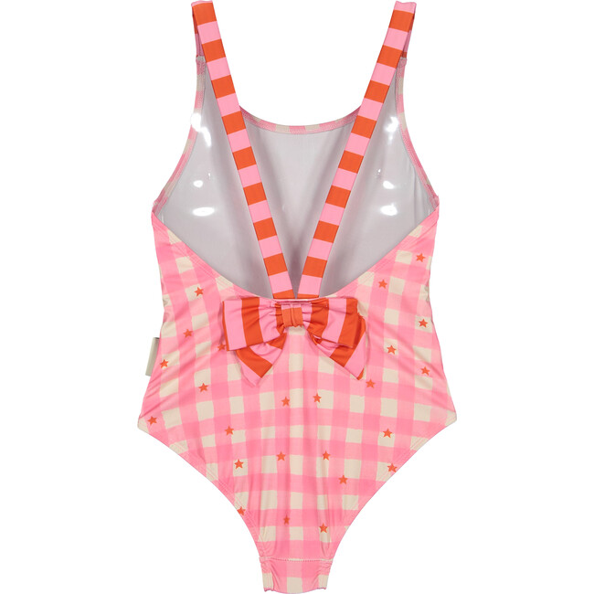 Gingham stars swimsuit