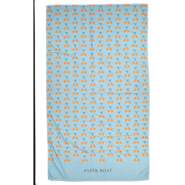 Cherry pop large beach towel
