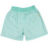 Gingham splash classic swim shorts - Swim Trunks - 2