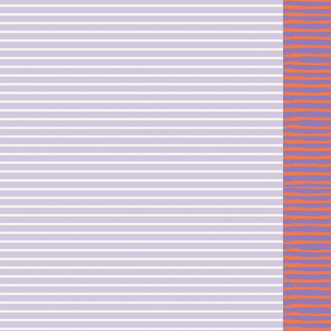 Lavander stripes swimsuit - One Pieces - 9